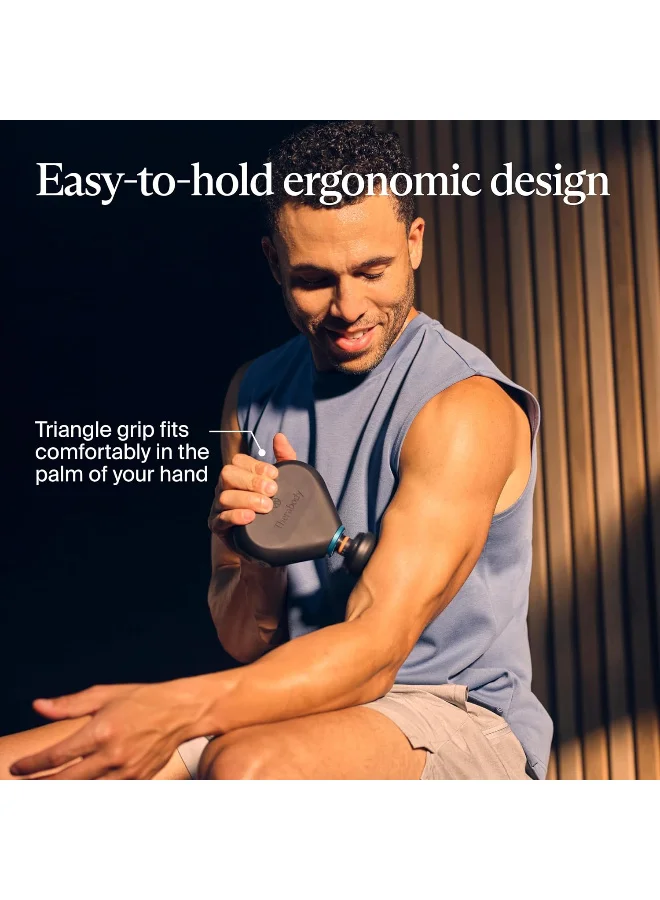Therabody  Therabody Theragun Mini Plus Portable Massage Gun Enhanced with Heat – Travel Essential for Faster Recovery on The go - Black  | Best Price UAE